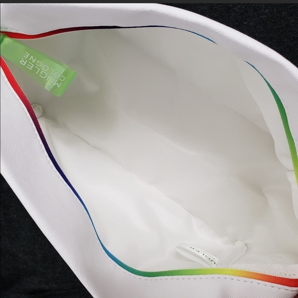 Mugler White Rainbow Pouch NWT - Picture 4 of 4